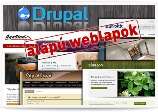 Drupal webalp készítés